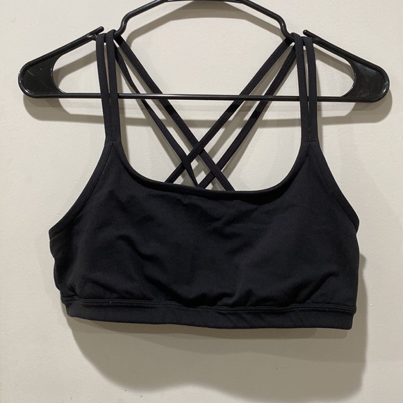Athleta Hyper focused black sports yoga bra size medium - Picture 3 of 6